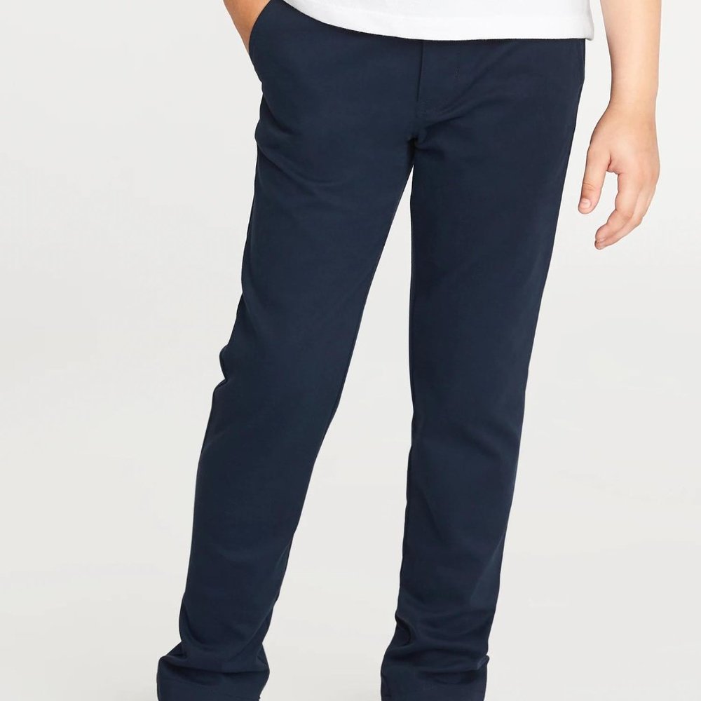 Old Navy Skinny Built-In Flex Uniform Pants For Boys - Picture 1 of 4